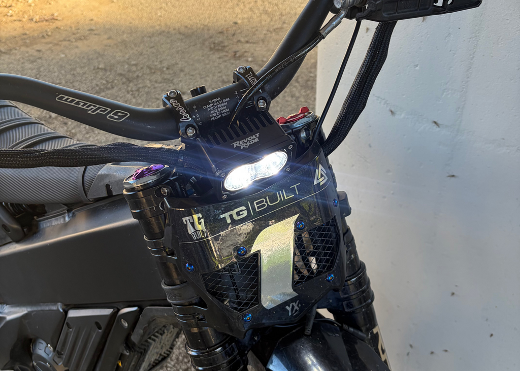Battery-Powered Baja Light – Fits All E-Bikes & E-Motos