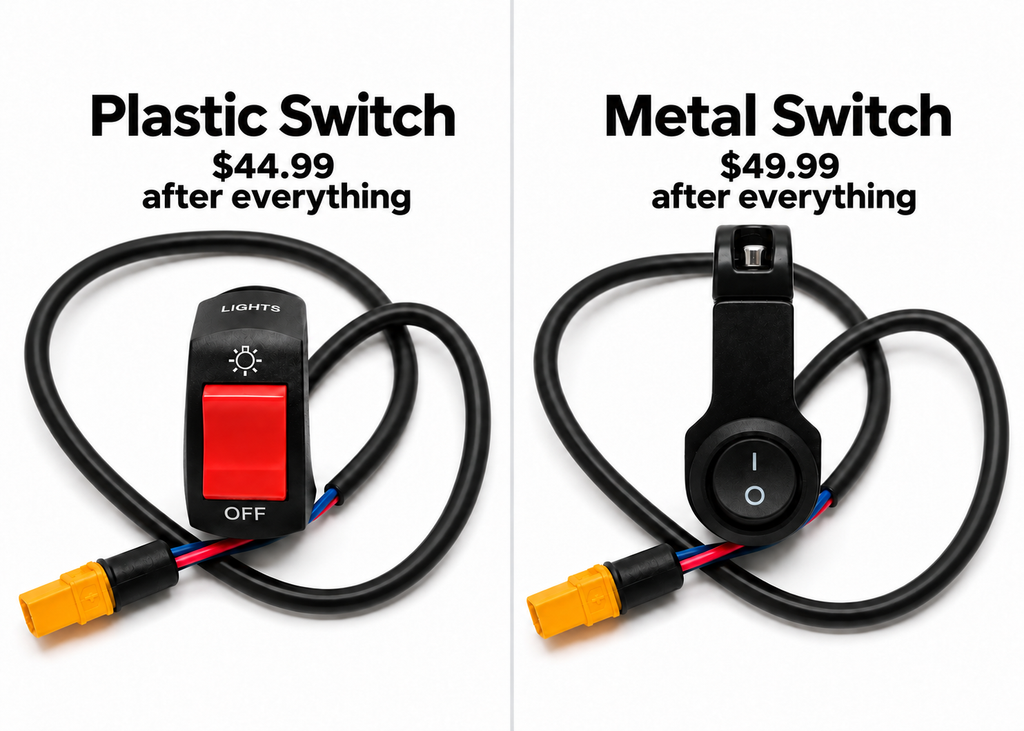 Rechargeable Baja Light Kit – Fits All E-Bikes & E-Motos