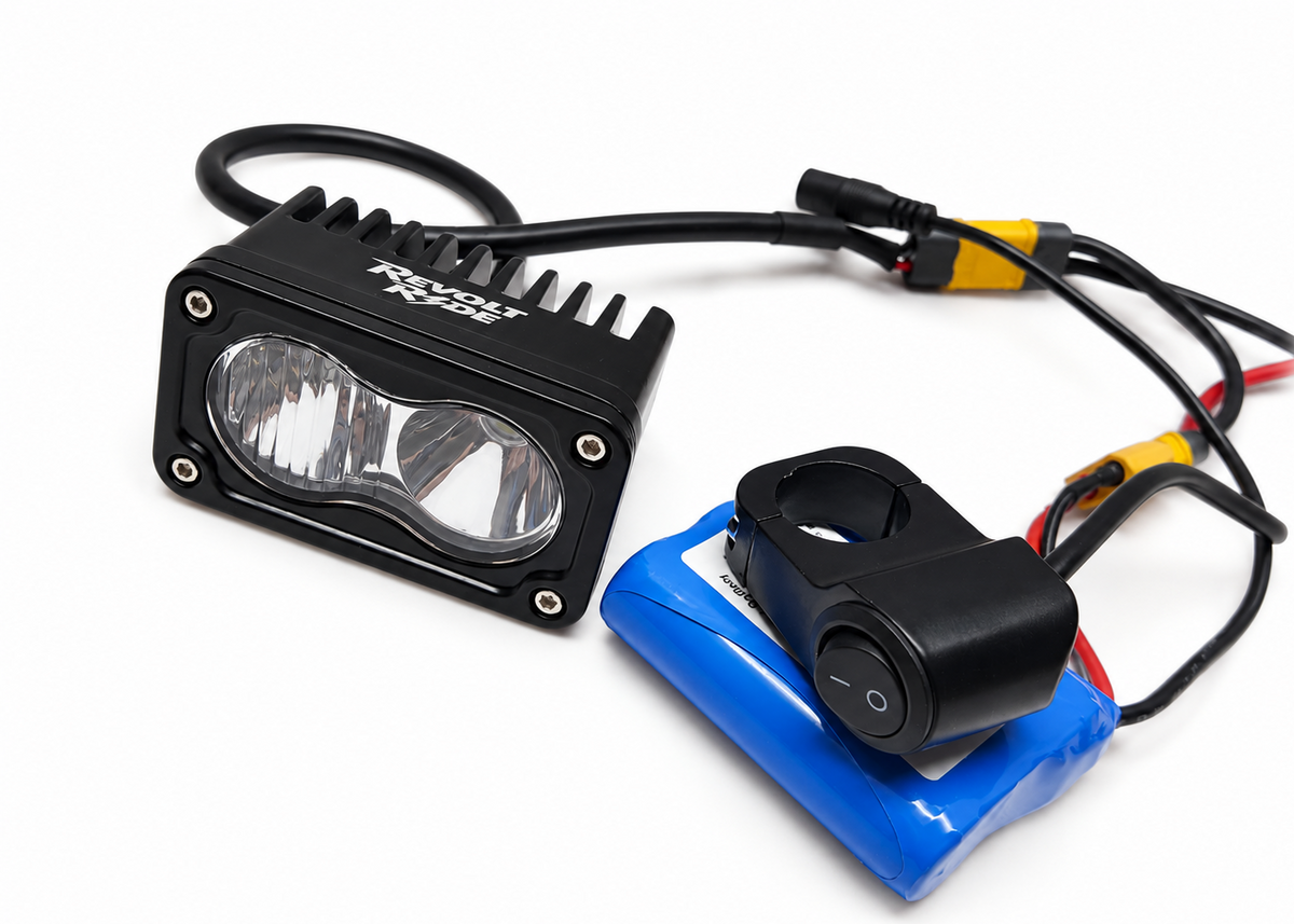 Rechargeable Baja Light Kit – Fits All E-Bikes & E-Motos