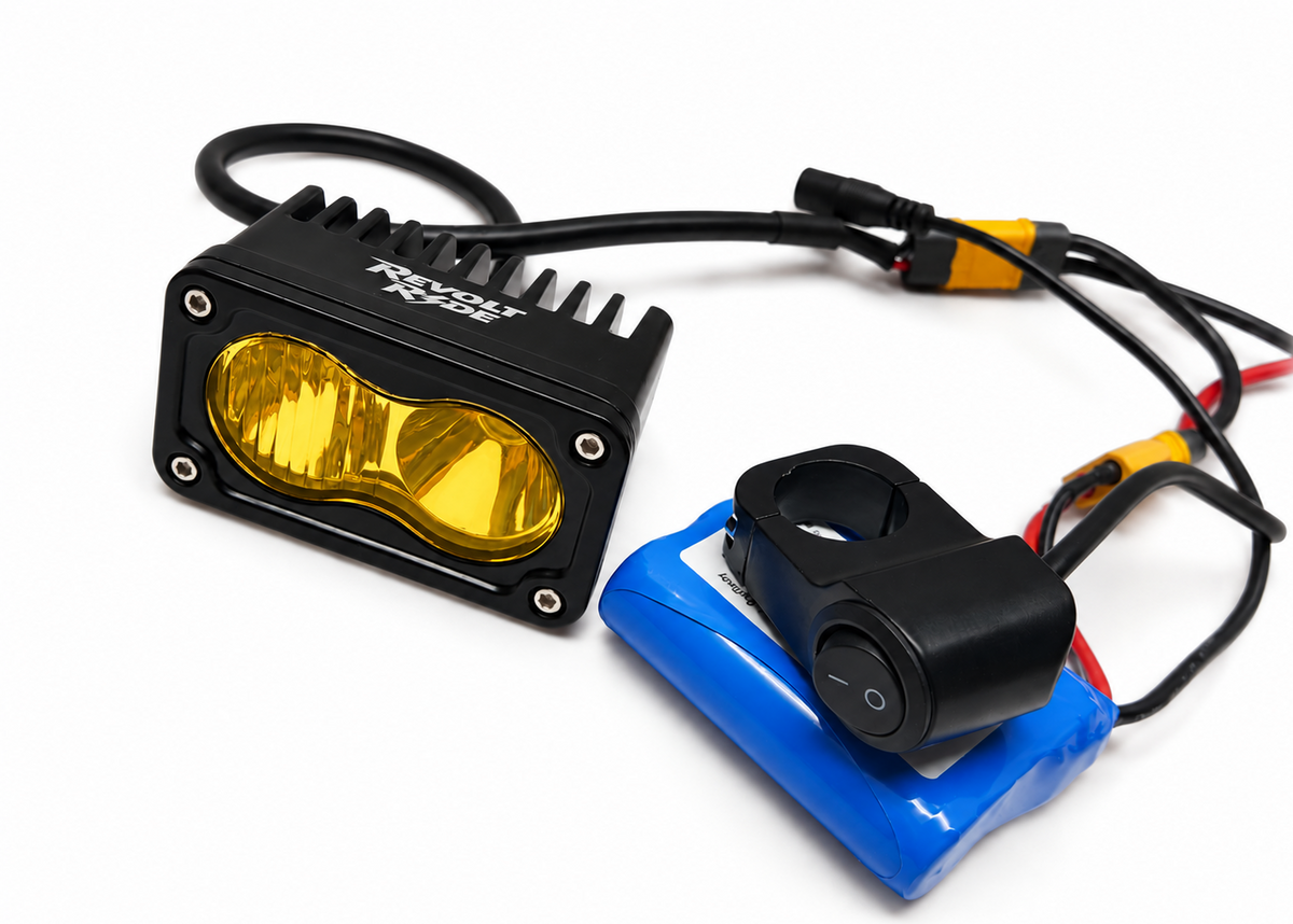 Rechargeable Baja Light Kit – Fits All E-Bikes & E-Motos