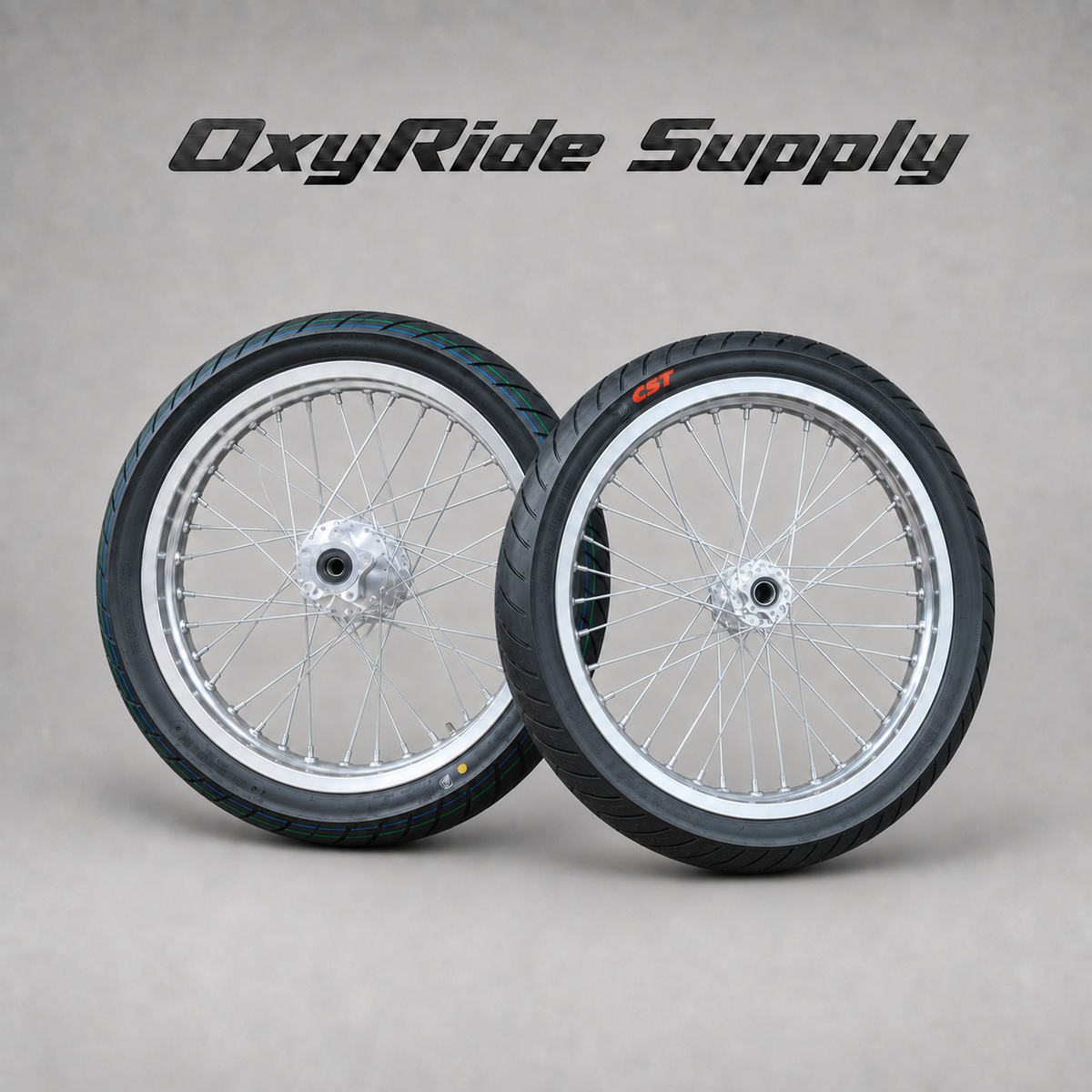 Chrome Supermoto Wheelset for Talaria/Surron/79Bike/Eride.
